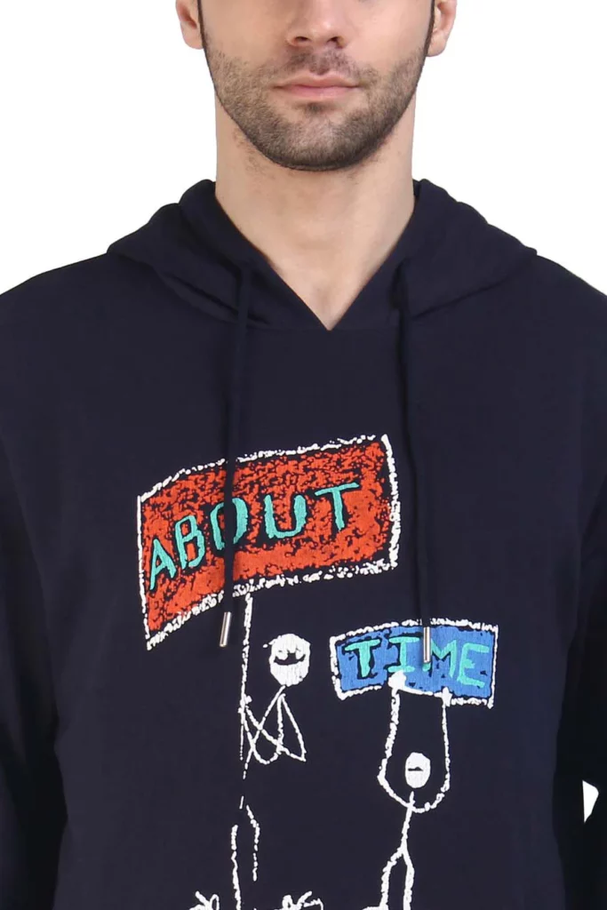 ABOUT TIME BLUE HOODIE2