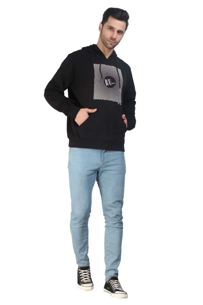 Black Sweatshirts for Men – Shop Cotton Designer Sweatshirts | Beyoustyles