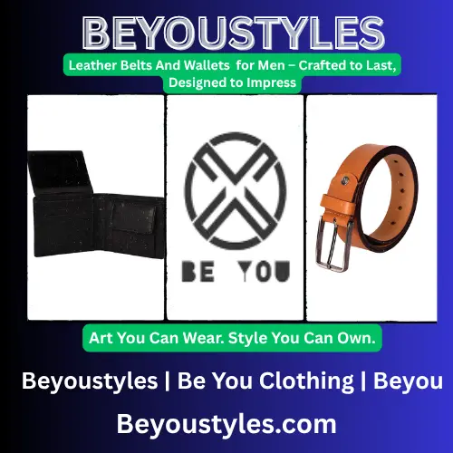 Leather Belts & Wallets for Men