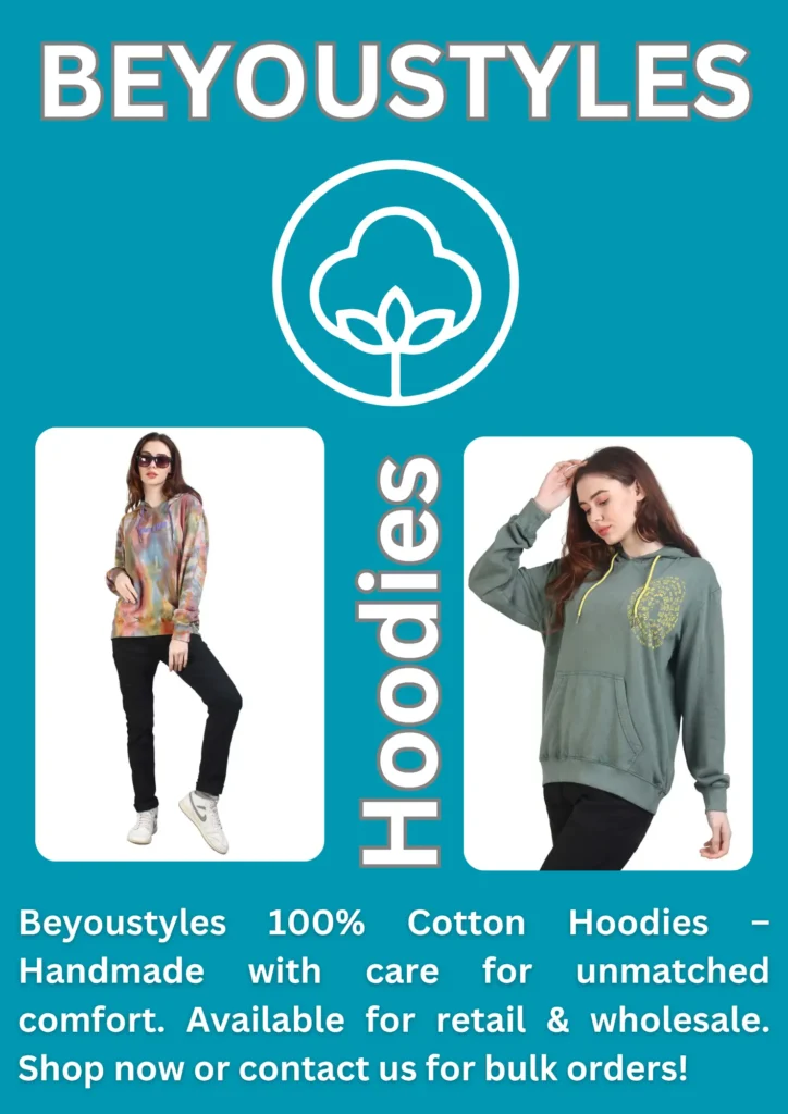 Affordable women’s hoodie with cross pockets – Beyoustyles