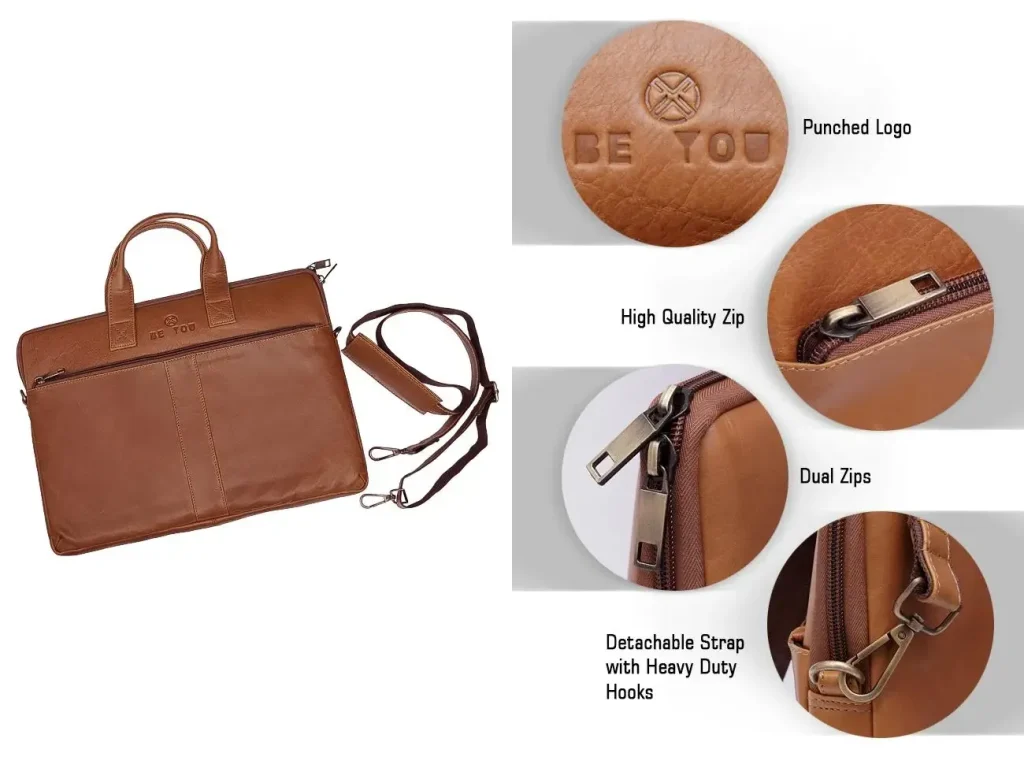 Best leather laptop bags for office work and business travel