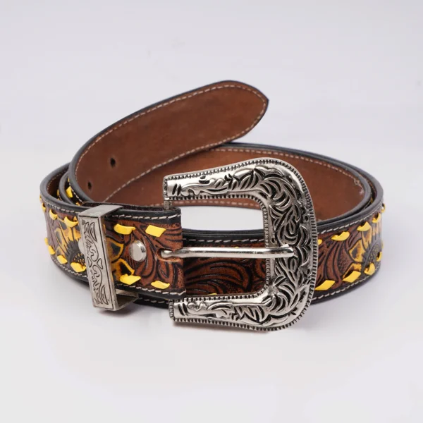 Handcrafted Western Genuine Leather Belt for Men | Beyoustyles